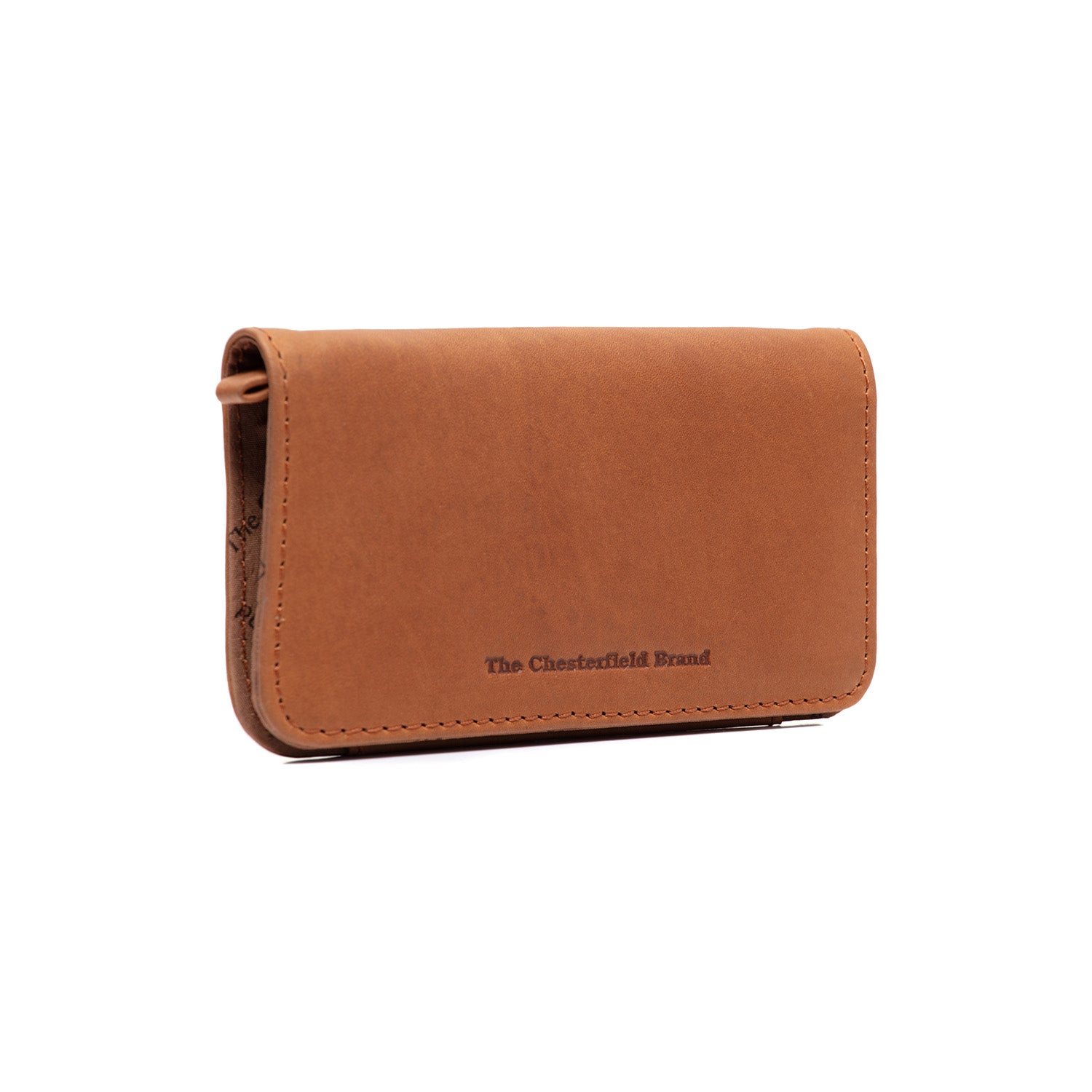 Gift Set Leather Card Holder Cognac Leicester