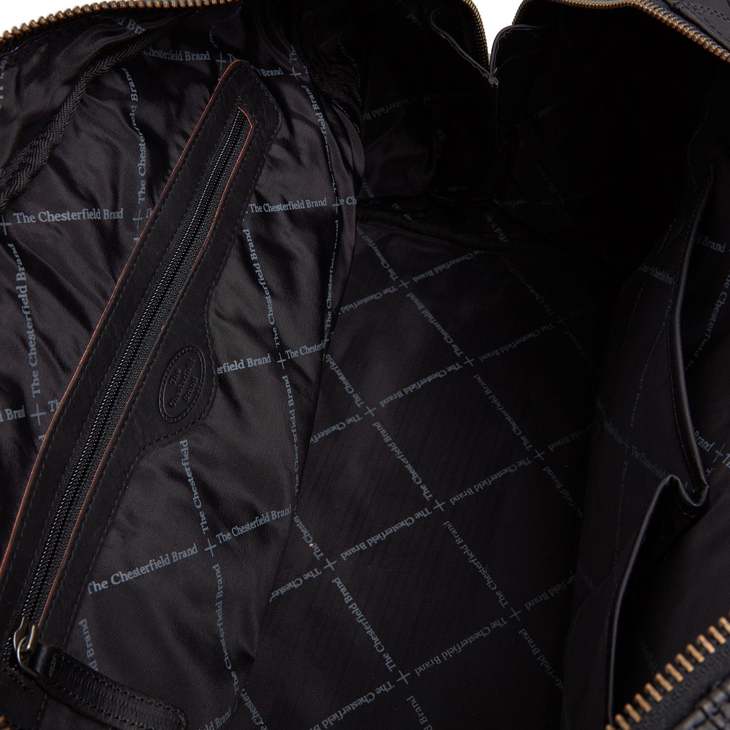 Leather Travel Bag Black Perth