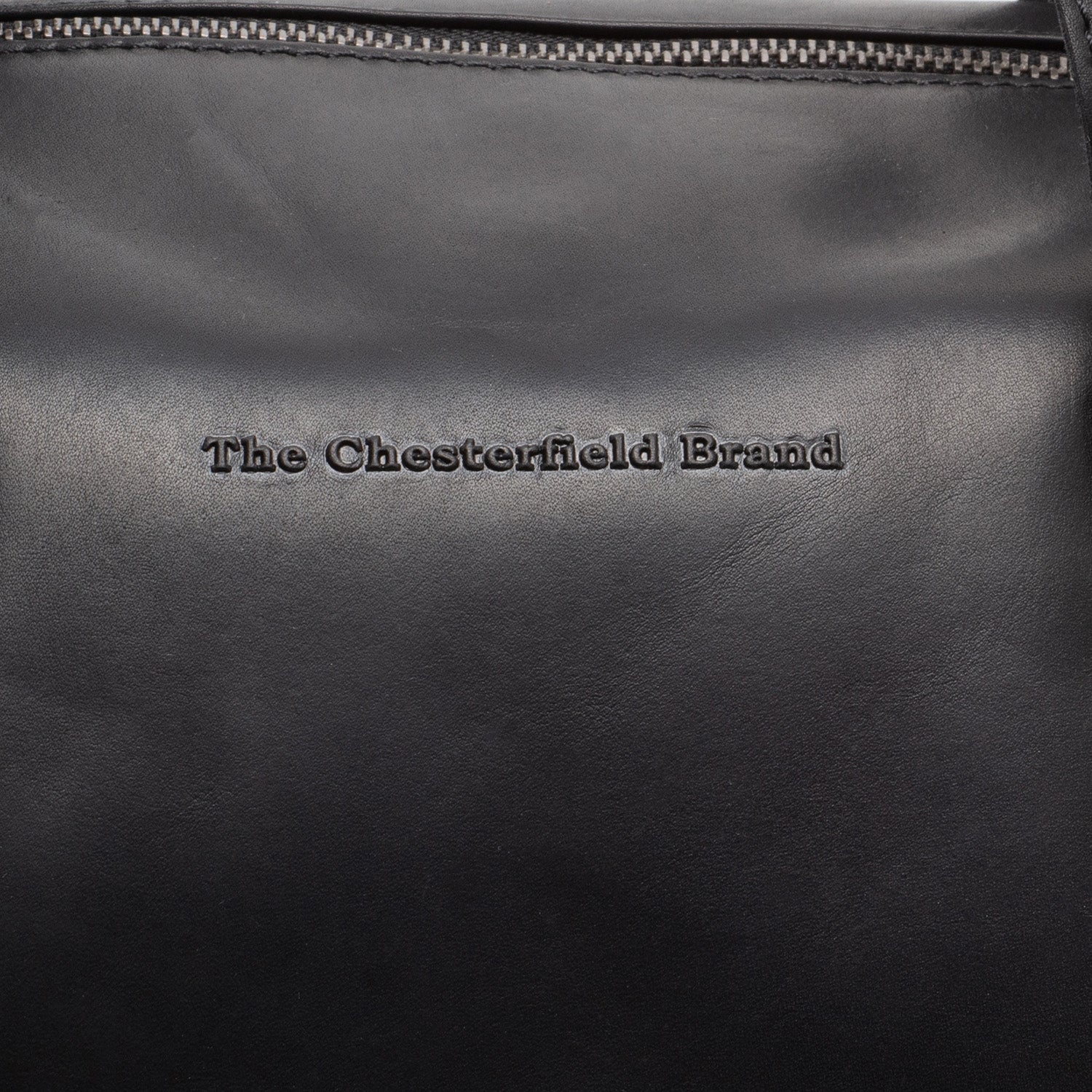 Leather Travel Bag Black Conor
