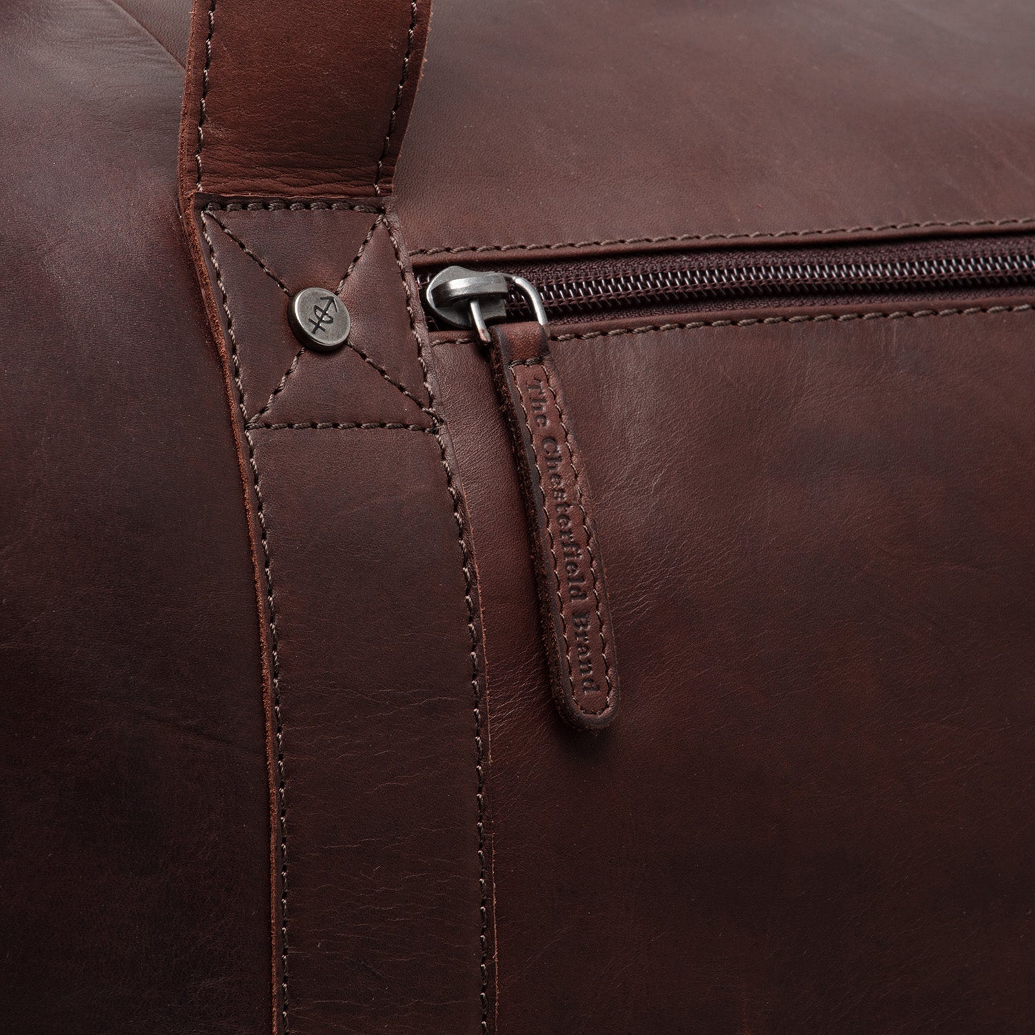 Leather Travel Bag Brown Conor