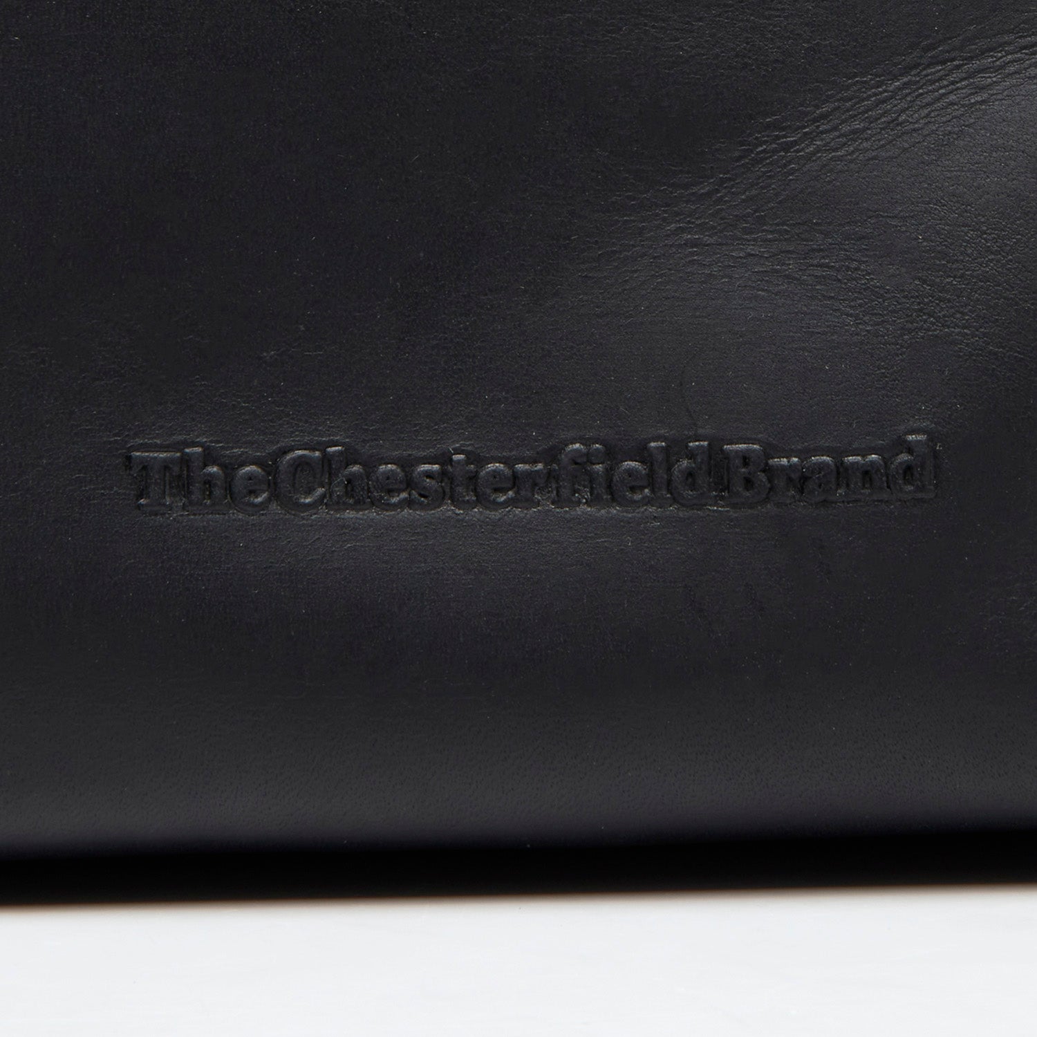 Leather Shopper Black Lingfield
