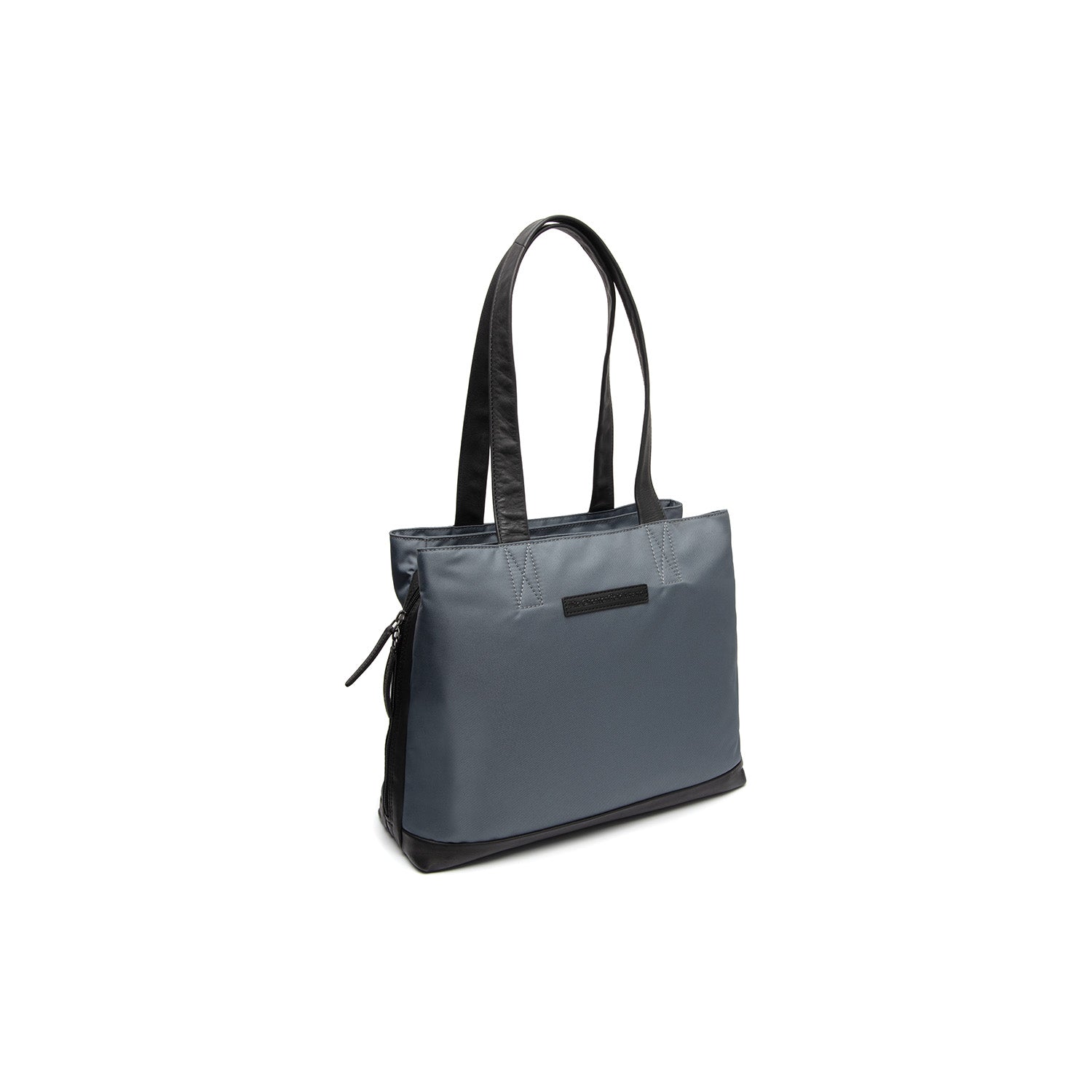 Leather Shopper Light Grey Lavik