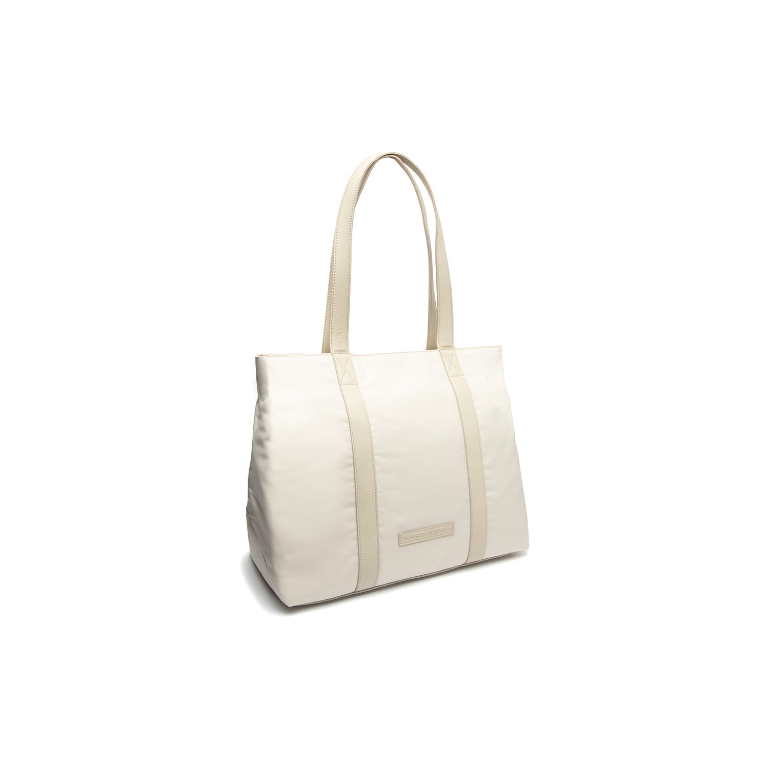 Leather Shopper Off White Otta