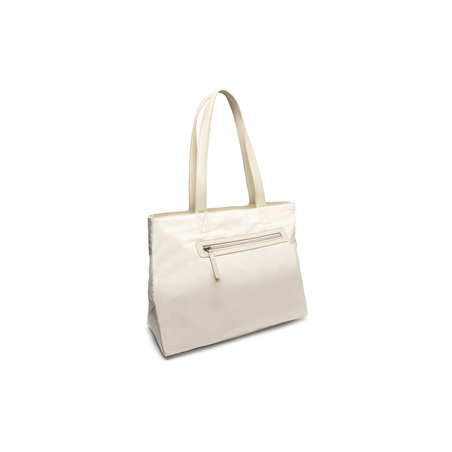 Leather Shopper Off White Otta