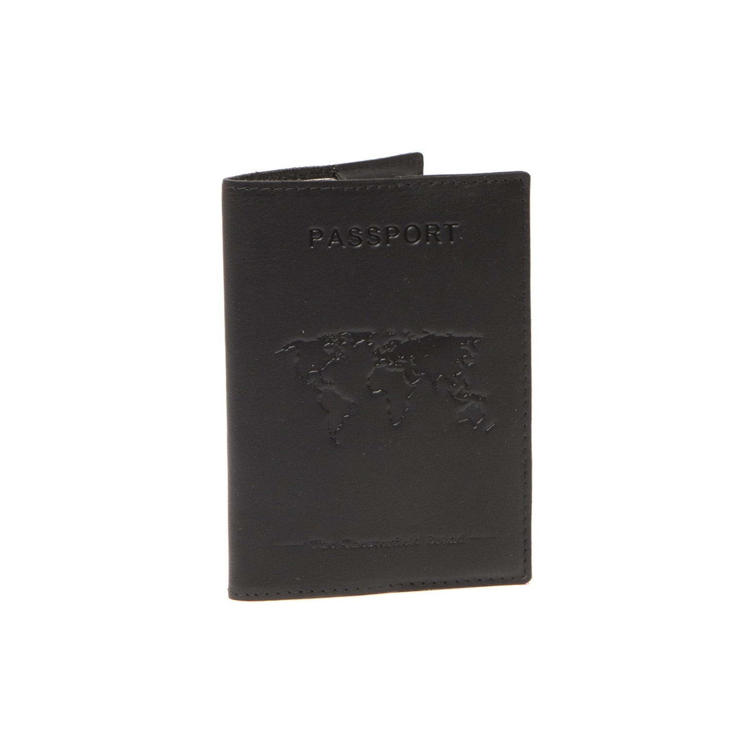 Gift Set Leather Card Holder Black Leicester