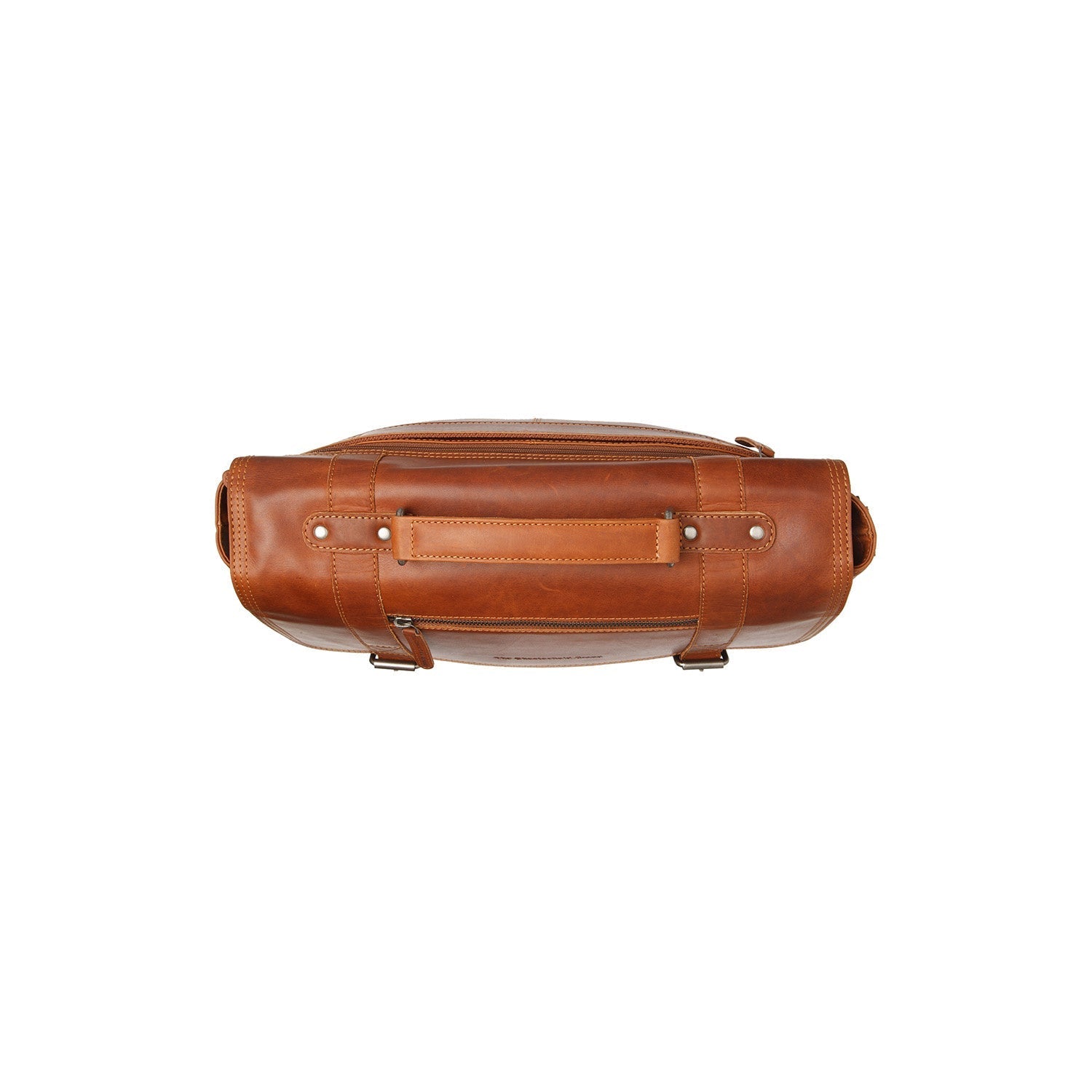 Leather Laptop Bag Cognac Imperia