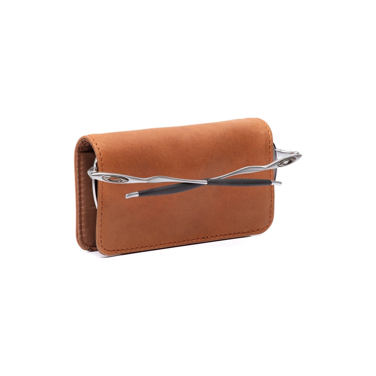 Gift Set Leather Card Holder Cognac Leicester