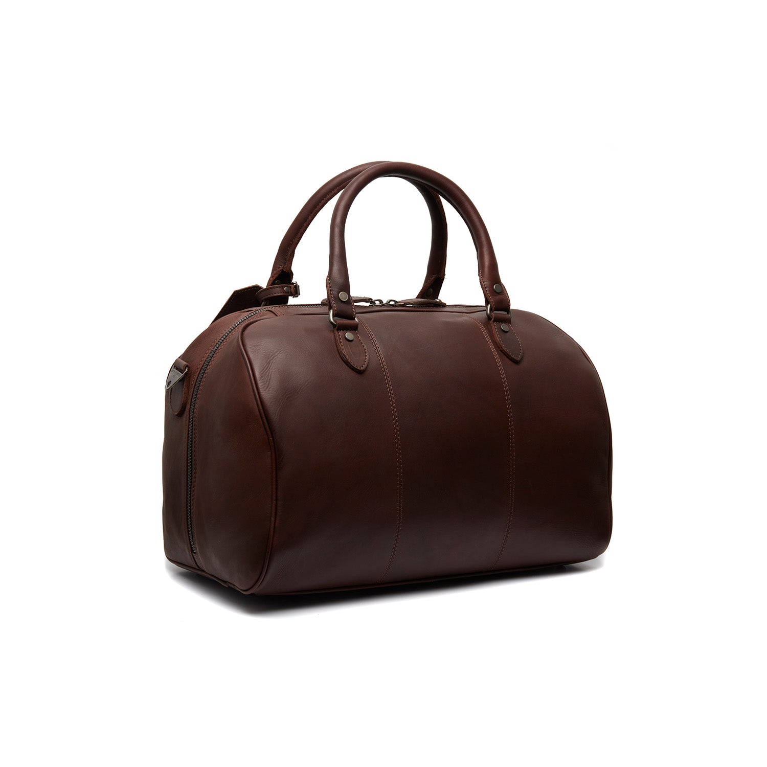 Leather Travel Bag Brown Liam