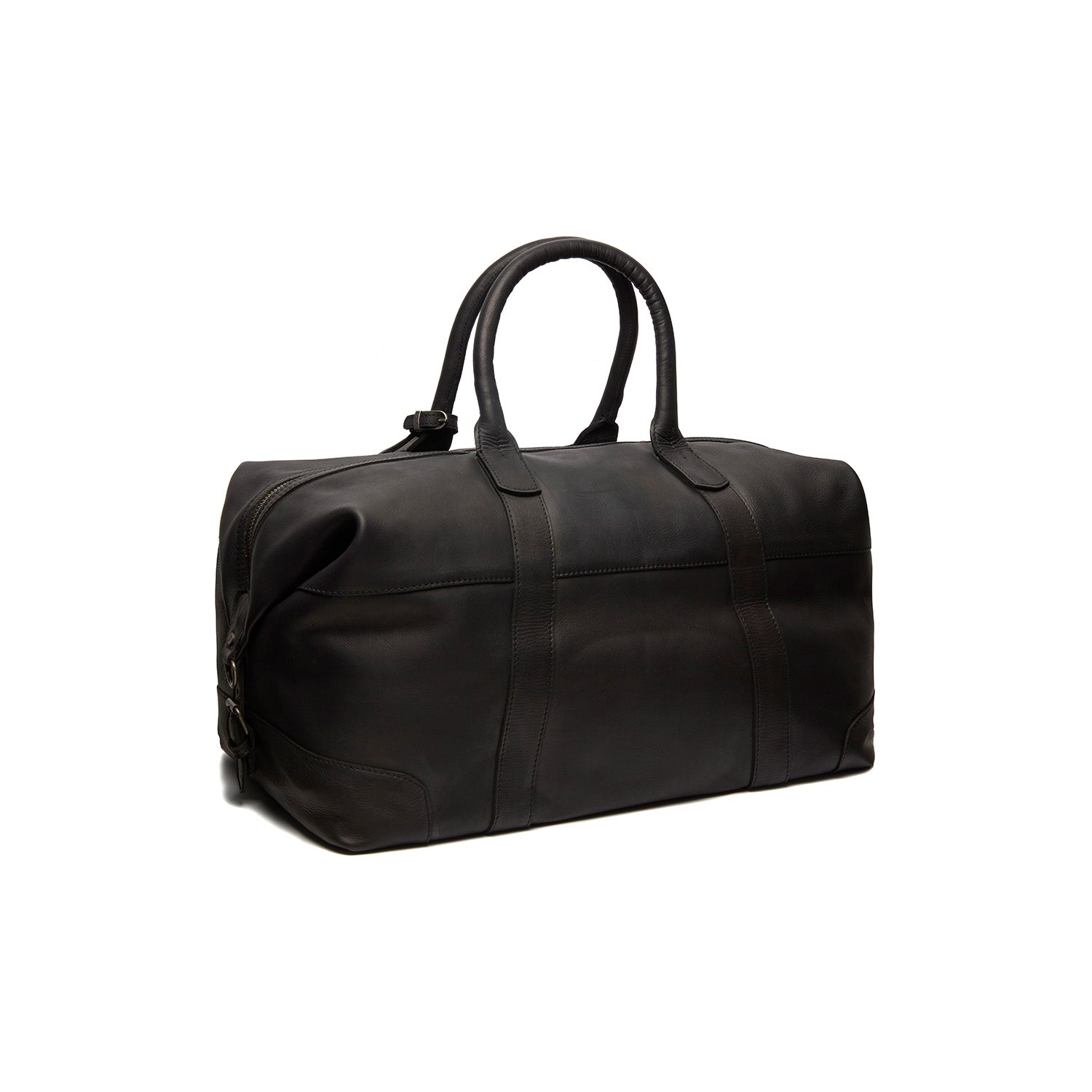 Leather Travel Bag Black Portsmouth