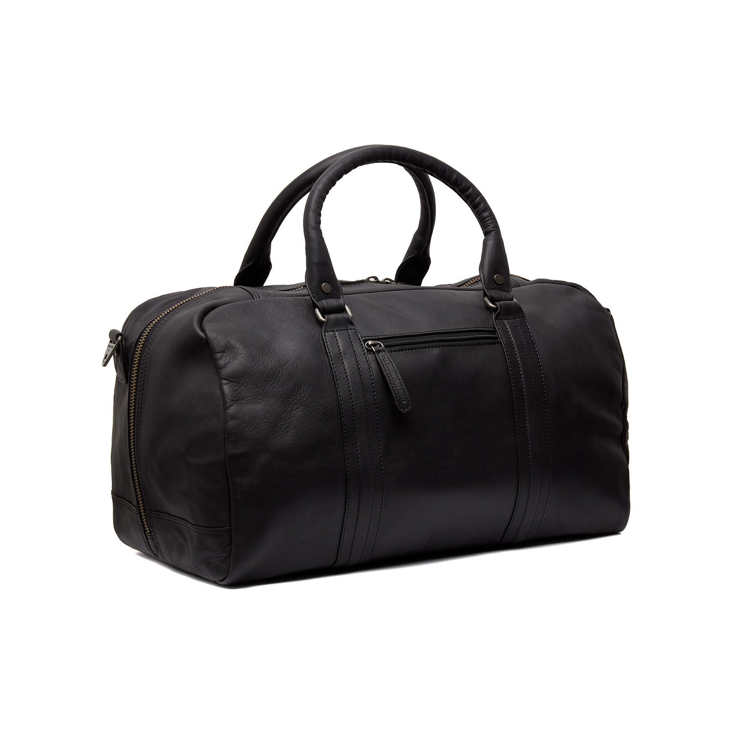Leather Travel Bag Black Perth