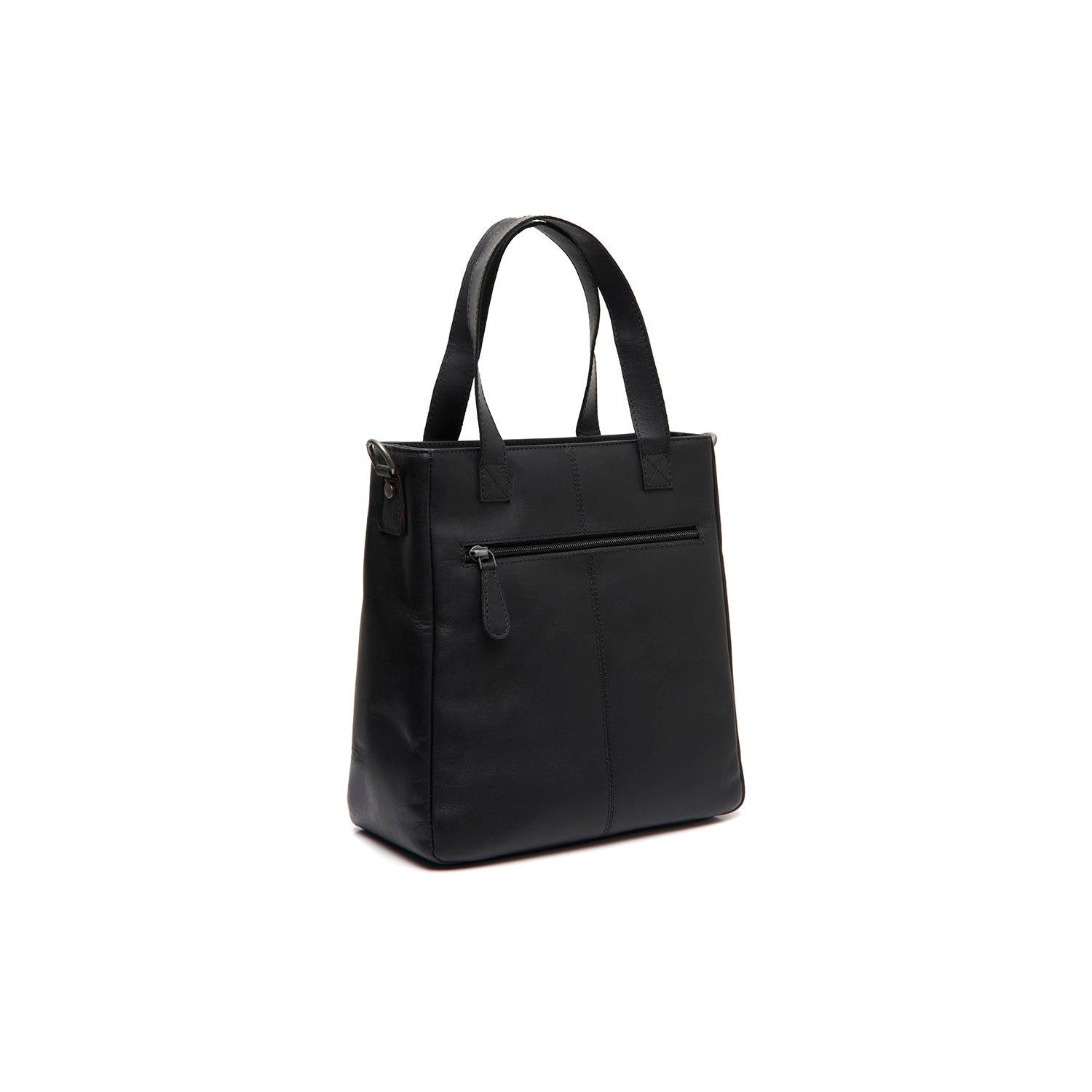 Leather Shopper Black Lingfield