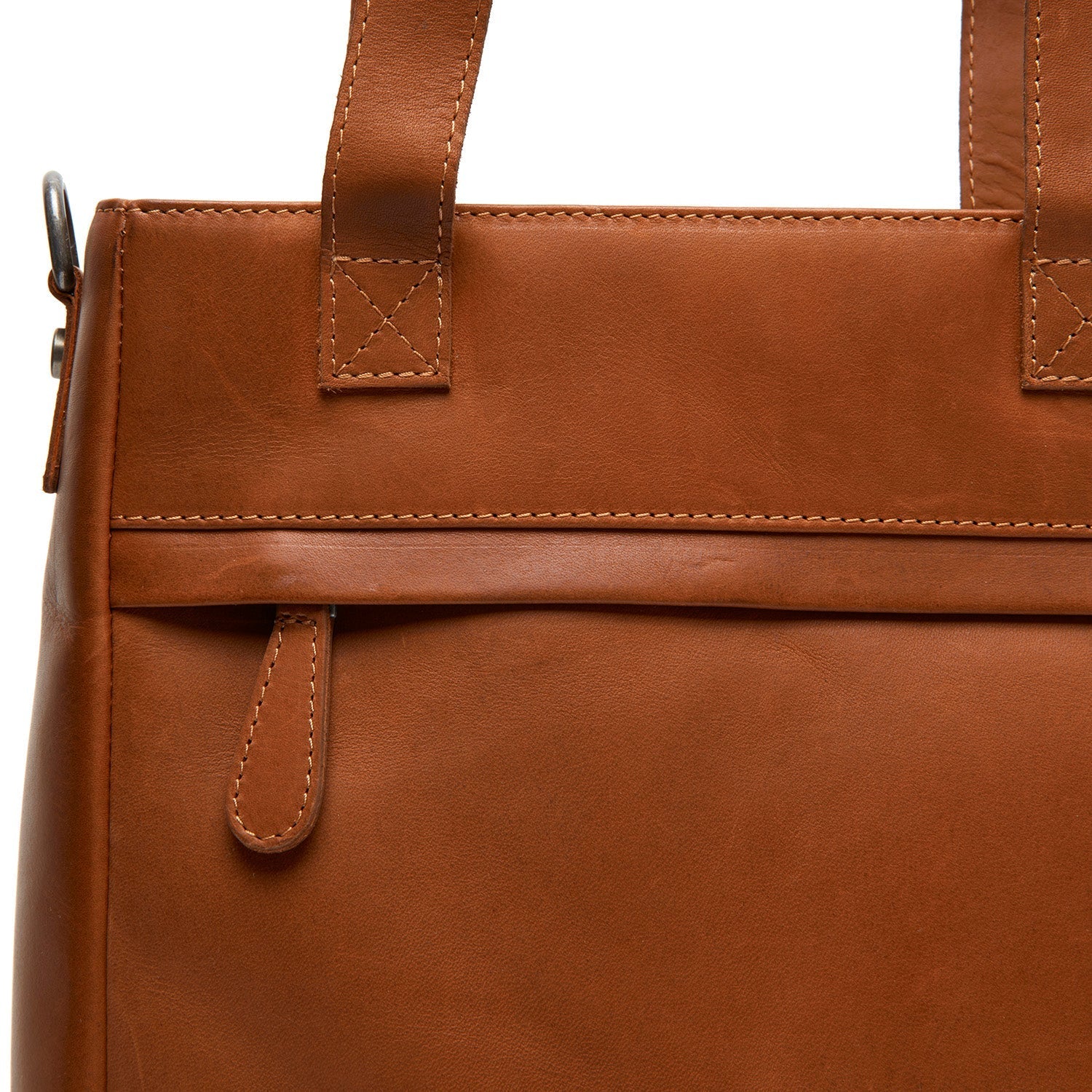Leather Shopper Cognac Lingfield
