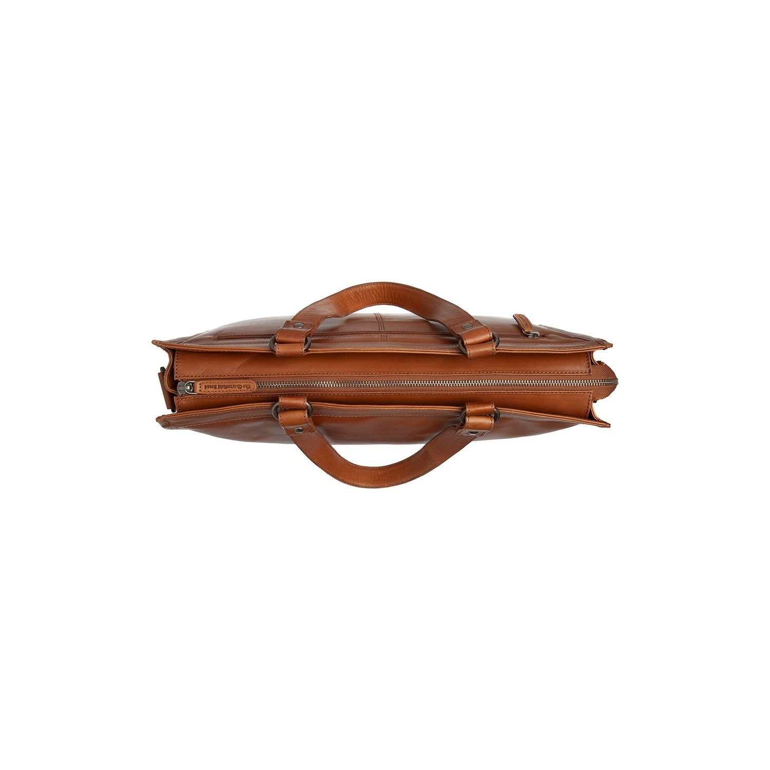 Leather Shopper Cognac Manly