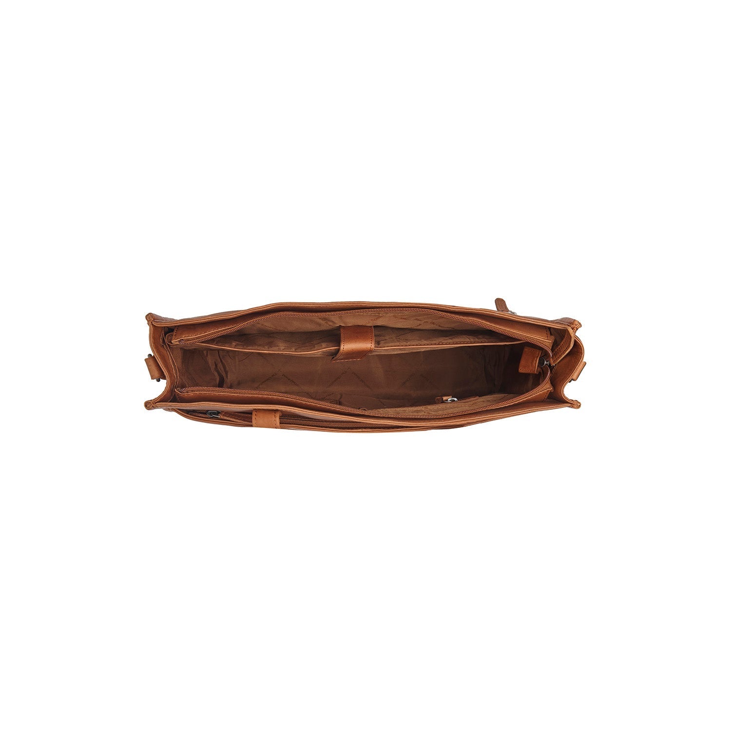 Leather Shopper Cognac Adana