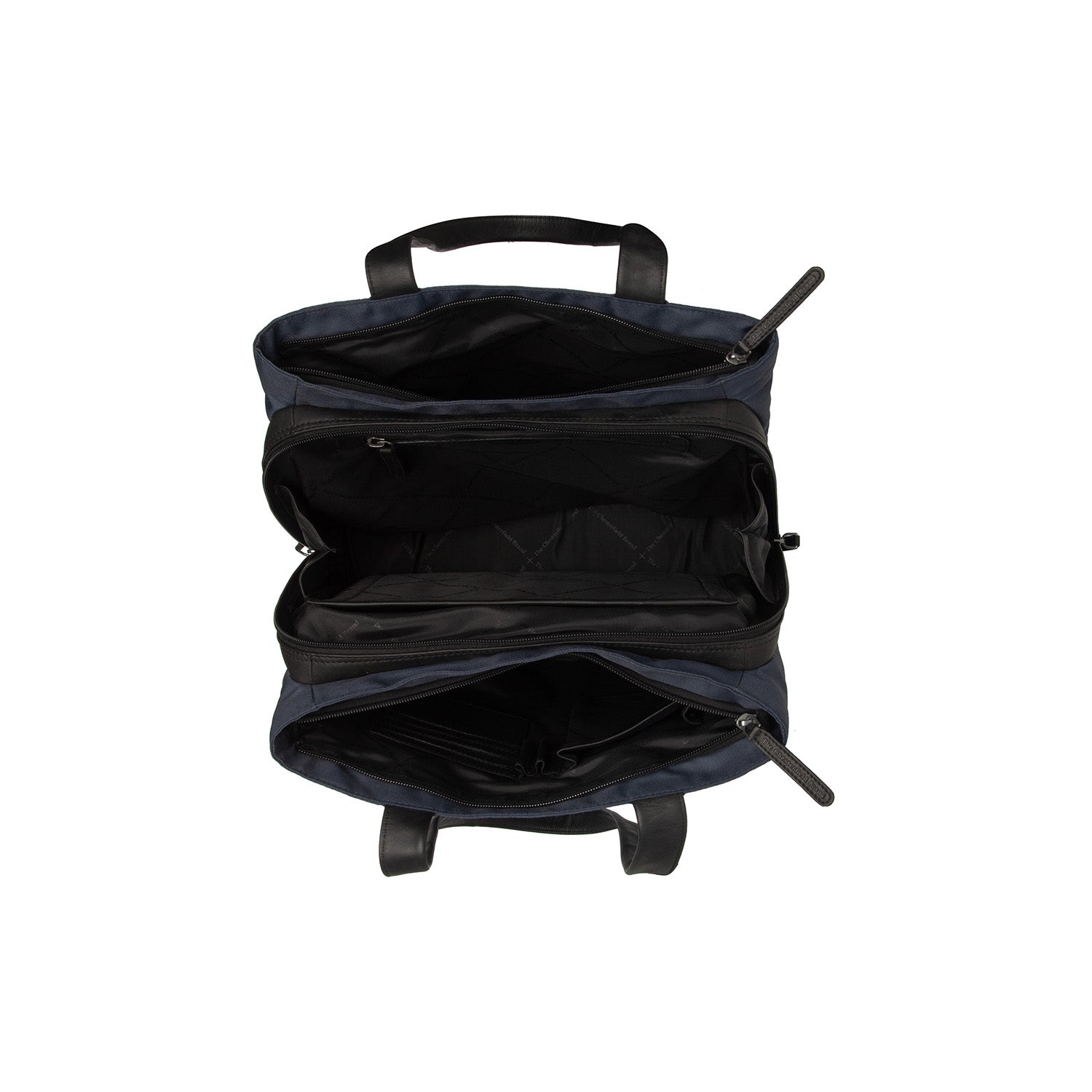 Leather Shopper Navy Lavik