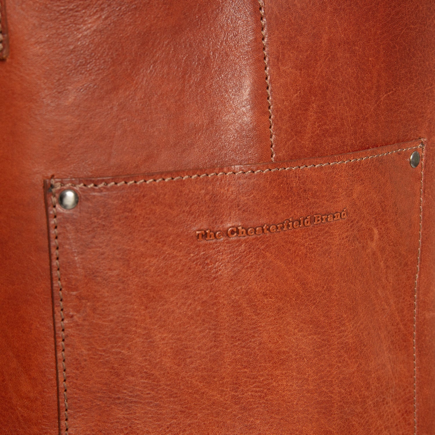 Leather Apron Cognac Churrasco