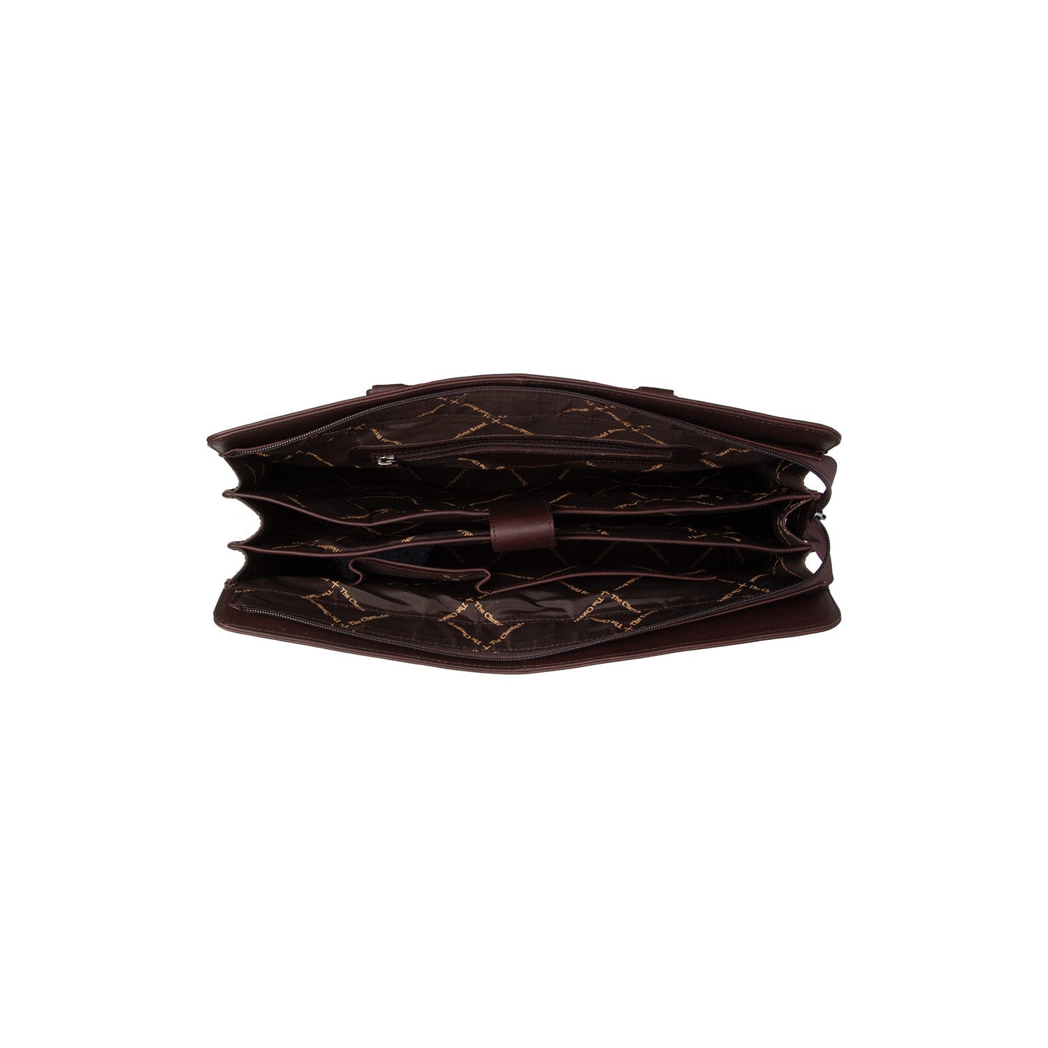 Leather Shopper Brown Fidenza