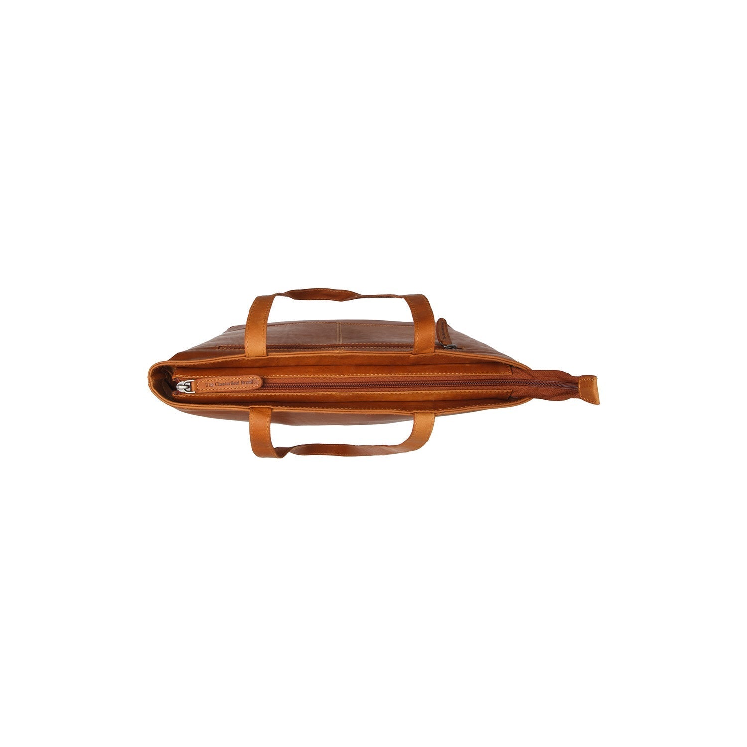 Leather Shopper Cognac Emilia