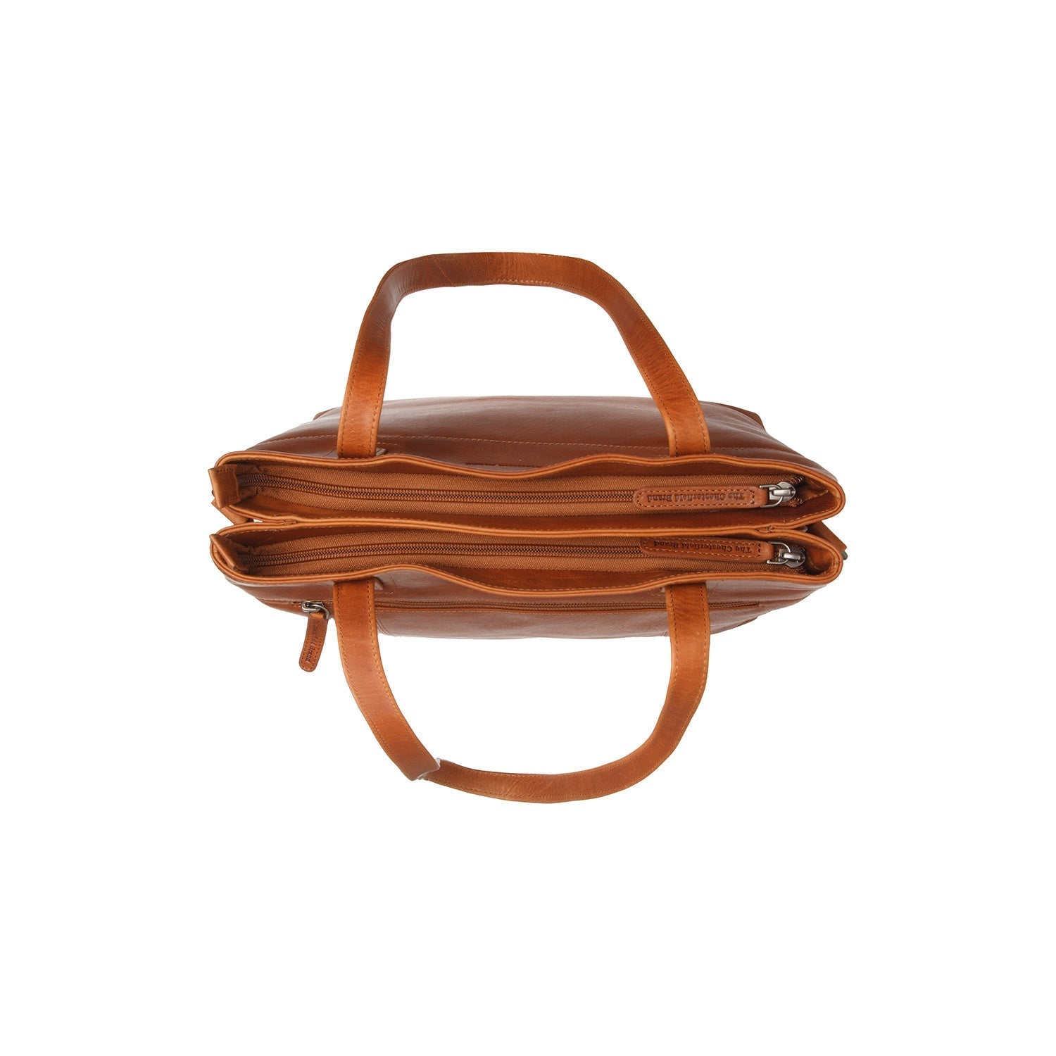 Leather Shopper Cognac Nola